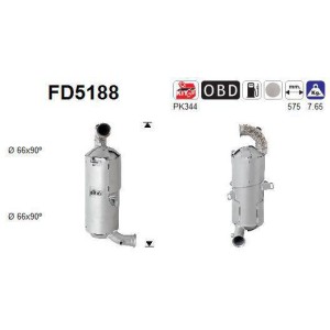 Filtre particules AS FD5188