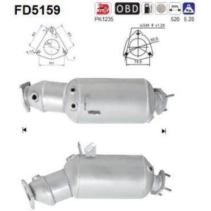 Filtre particules AS FD5159