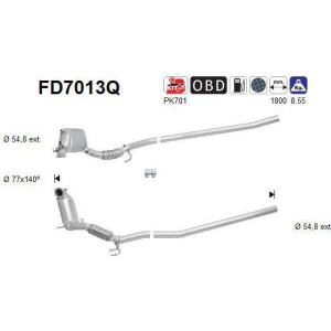 Filtre particules AS FD7013Q