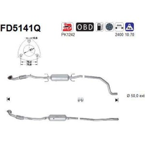 Filtre particules AS FD5141Q