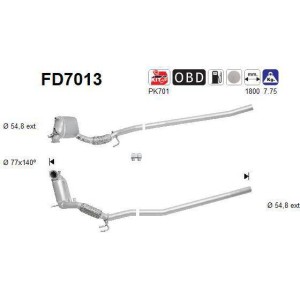 Filtre particules AS FD7013