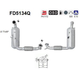 Filtre particules AS FD5134Q