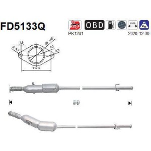 Filtre particules AS FD5133Q