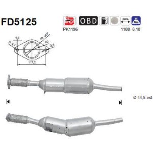 Filtre particules AS FD5125